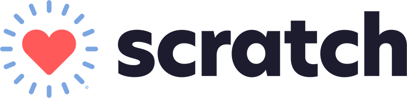 A red heart shape against a split blue background with a silhouetted profile.